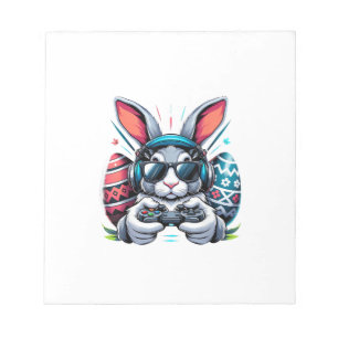 Boys Happy Easter Day Bunny Egg Video Game Kids Me Notepad