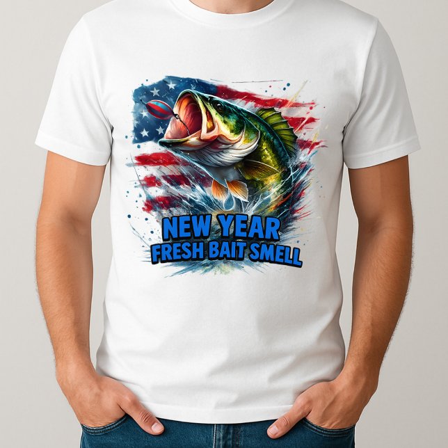 Boys Id Rather Be Fishing American Flag T-Shirt (Creator Uploaded)