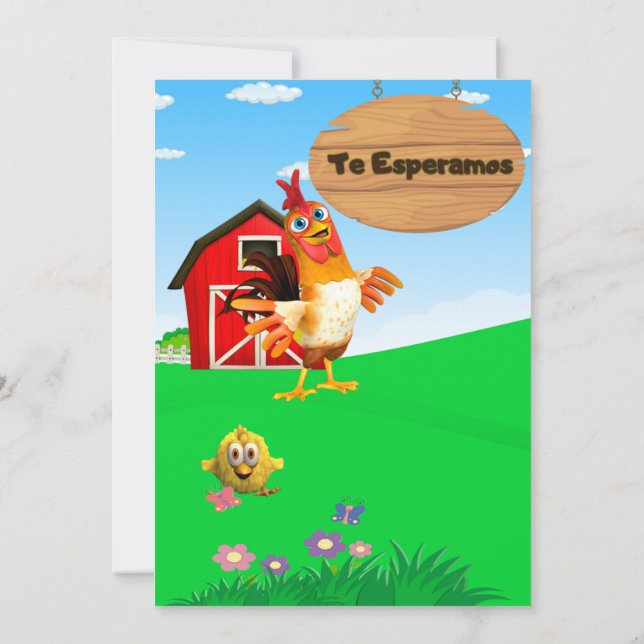 BOY'S INVITATION (Back)