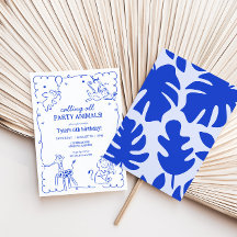 Boys Jungle Zoo Safari Animals Birthday