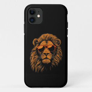 Boys Kids Funny Lion Animal Case-Mate iPhone Case