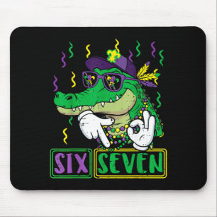 Boys Kids Six Seven Alligator 6 7 Mouse Pad