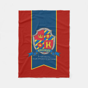 Boys Kingsley or K name and meaning blanket