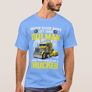 Boys Lethis Old Man Show You Howo Be Arucker retro T-Shirt