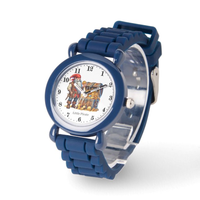 Boys little pirate add text watch (Angle)