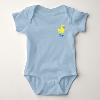 Boys Little Rubber Duck Baby Bodysuit