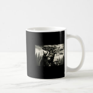 Boys Mardi Gras Bigfoot Alien Selfie Coffee Mug