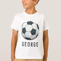 Boys Modern Blue Soccer Jersey Number Sports
