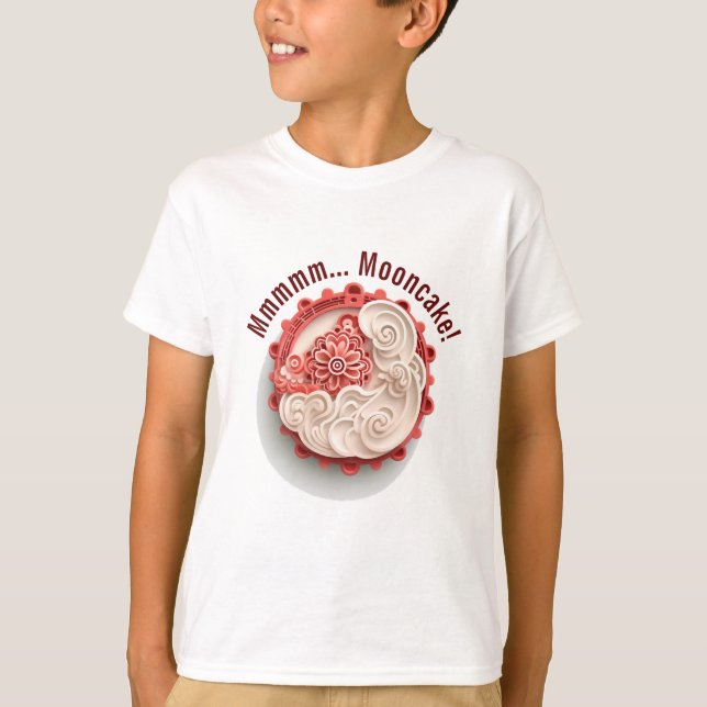 Boys' Mooncake Adventure: Lunar Fun Festival Tee (Front)