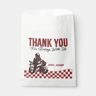 Boys' Motocross Dirt Bike Birthday Favour Bags