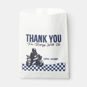 Boys' Motocross Dirt Bike Birthday  Favour Bags