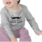 Boy's Moustache Little Man First Birthday Tee #2