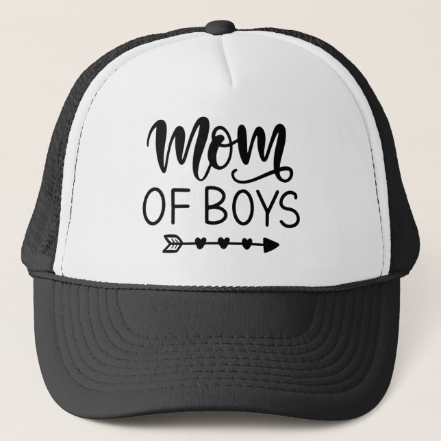 Boys mum trucker hat (Front)