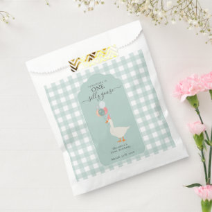 Boy's One Silly Goose 1st Birthday Party Favour Bags