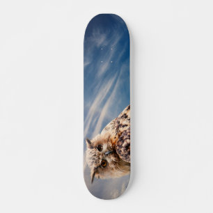 Boy's Owl Skateboard