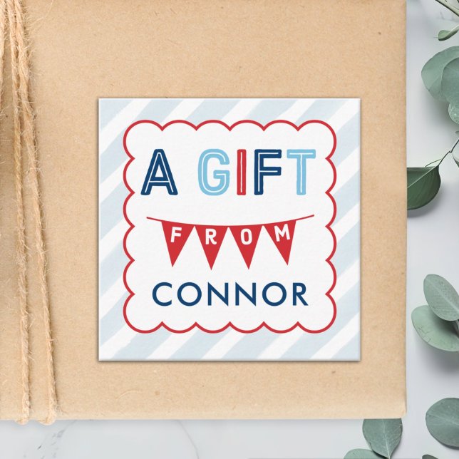 Boys Personalised Gift Enclosure Cards  (Creator Uploaded)