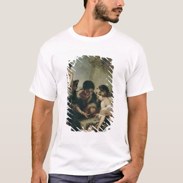 Boys Playing Dice, c.1670-75 T-Shirt (Front)