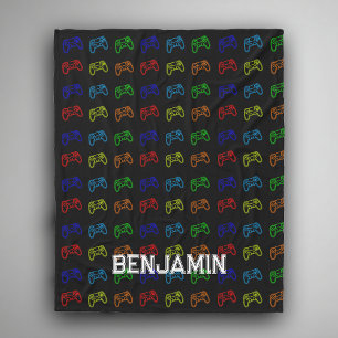 Boys Playstation Personalised Fleece Blanket