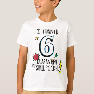 Boys Quarantine Birthday Shirt Kids Quarantine