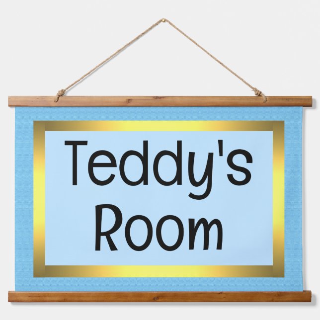 Boy's Room Hanging Tapestry (Front)