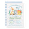 Boy's Safari Animals Baby Shower Invitation