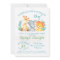 Boy's Safari Animals Baby Shower Invitation