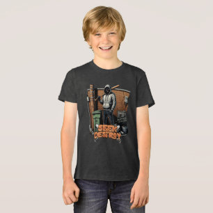 Boys' "Seek & Destroy" Urban Adventure T-Shirt Tri-Blend Shirt