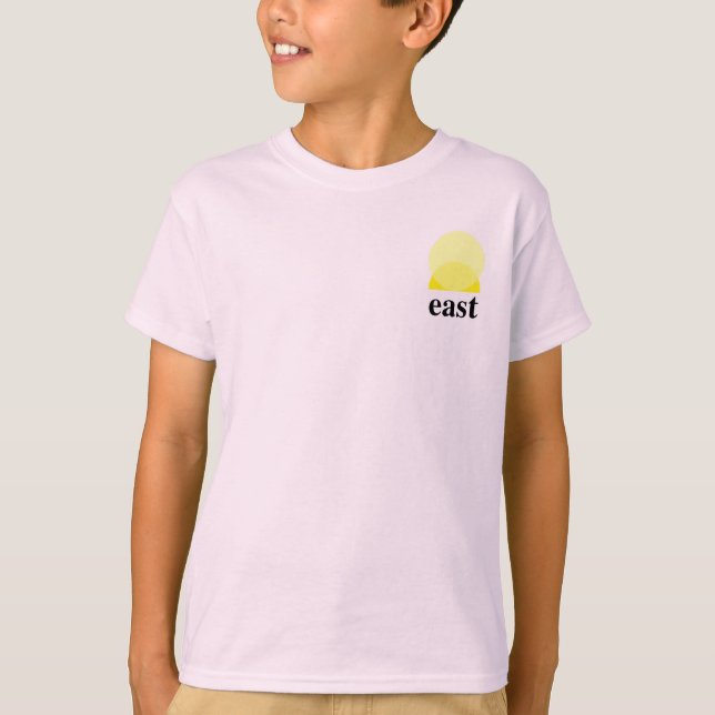 Boy's T-Shirt in Light Pink (Front)