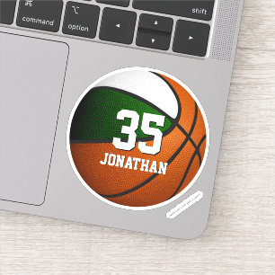 boys team colors basketball player gifts