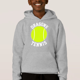 Boys Tennis Custom Team Name or Text Personalised