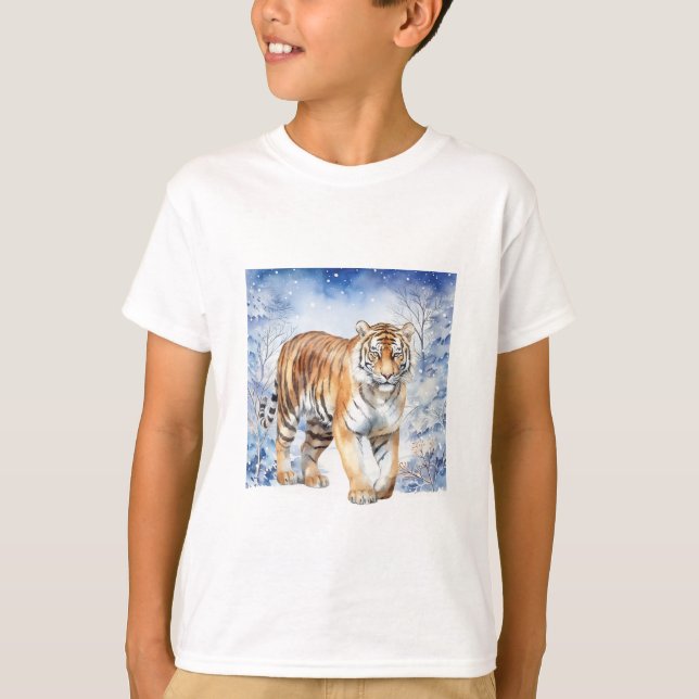 Boy's Tiger T-Shirt (Front)