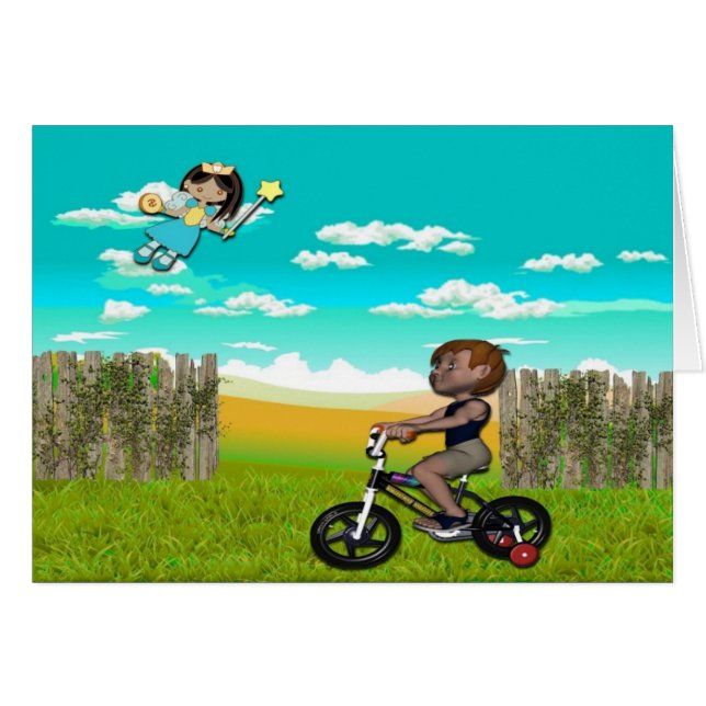 Boys Tooth Fairy Card (Front Horizontal)