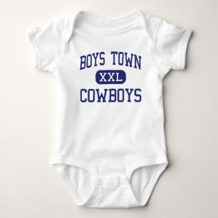 Boys Town - Cowboys - High - Boys Town Nebraska Baby Bodysuit