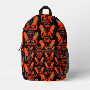 Boys Toy Dart Gun Battle Printed Backpack