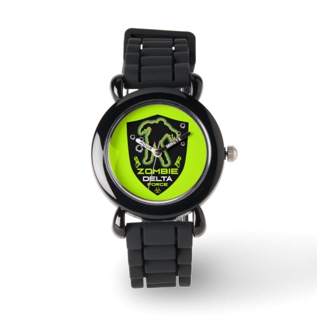 Boys Zombie Birthday Watch (Front)