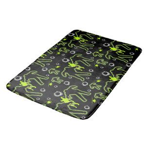 Boys Zombie School Bath Mat