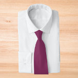 Boysenberry Solid Color Tie<br><div class="desc">Boysenberry Solid Color</div>