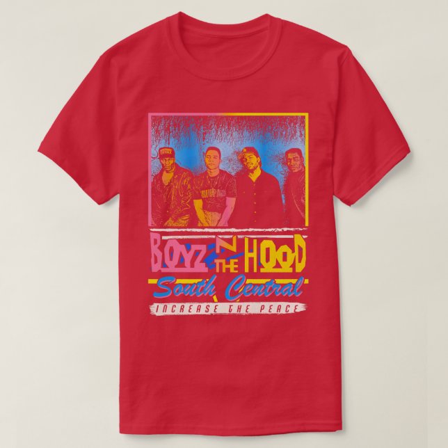 BOYZ IN THE HOOD T-Shirt (Design Front)