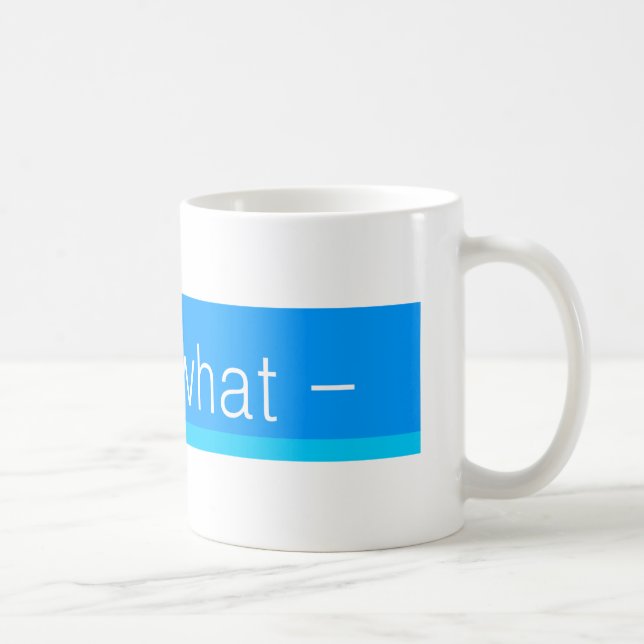 Boyzwhat Retro Titlecard Mug (Right)