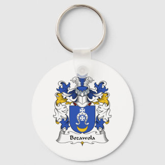 Bozawola Family Crest Key Ring