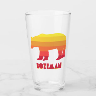 Bozeman Montana Rainbow Bear Glass