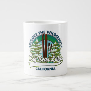 Bozeman Montana ski poster logo Giant Coffee Mug