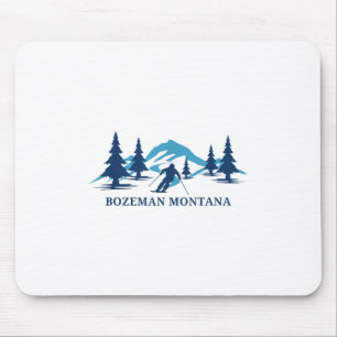 Bozeman Montana Ski Resort Skiing Skier _1 Mouse Pad