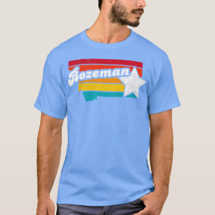 Bozeman Montana Vintage Distressed Souvenir 2 T-Shirt