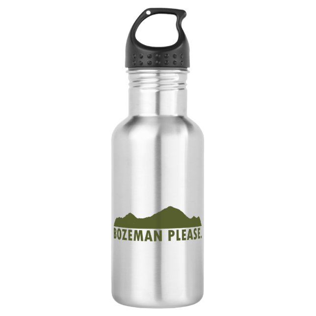 Bozeman Please 532 Ml Water Bottle (Front)