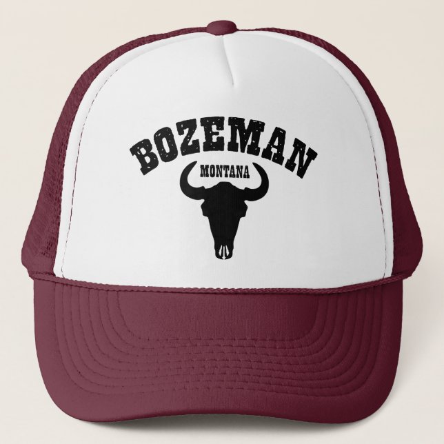 Bozeman Steer Trucker Hat (Front)