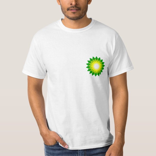 BP: "And We Care About The Small People" in white T-Shirt (Front)