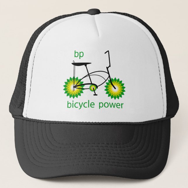 BP Bicycle Power Truckers Hat (Front)