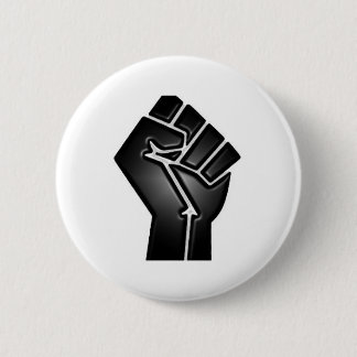 bp fist 6 cm round badge