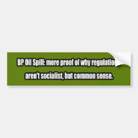 BP Oil Spill Bumper Sticker